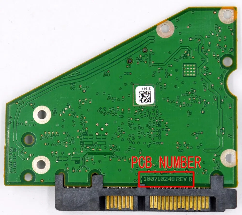 Size: Option 1 - Seagate desktop hard disk board number 100710248 REV B , 100710248 REV C , REV A/ 3164 , 0247 , ST4000DM000 , ST4000VN000