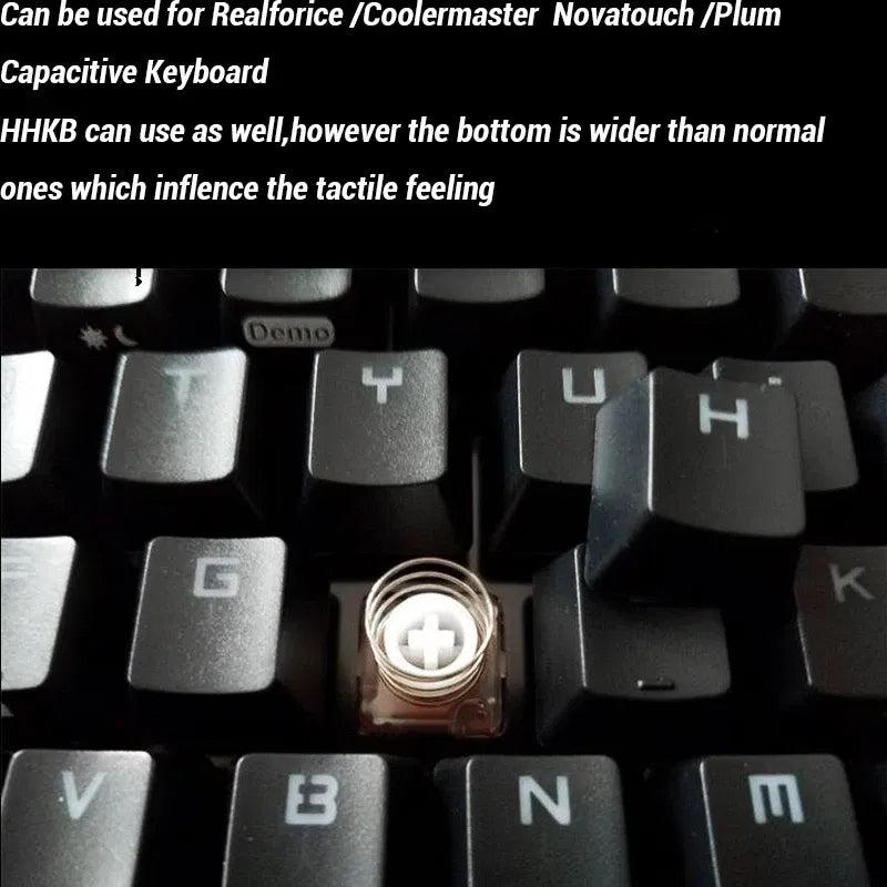 Color: Khaki - Stainless Steel 10g 20g Springs For Capacitive Keyboard Plum HHKB Realforce Novatouch