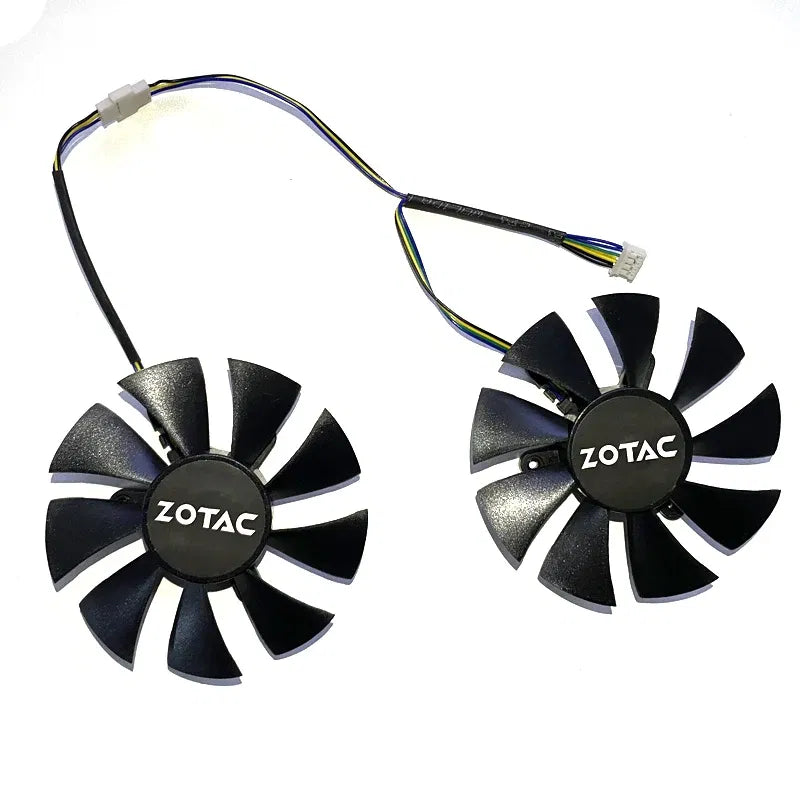 Color: Gold - DIY 85MM GA92S2U GA92A2H 4PIN GTX 1660 1660Ti GPU Graphics Fan Zotac GeForce RTX 2060 2070 SUPER Mini Video Card Cooling Fans