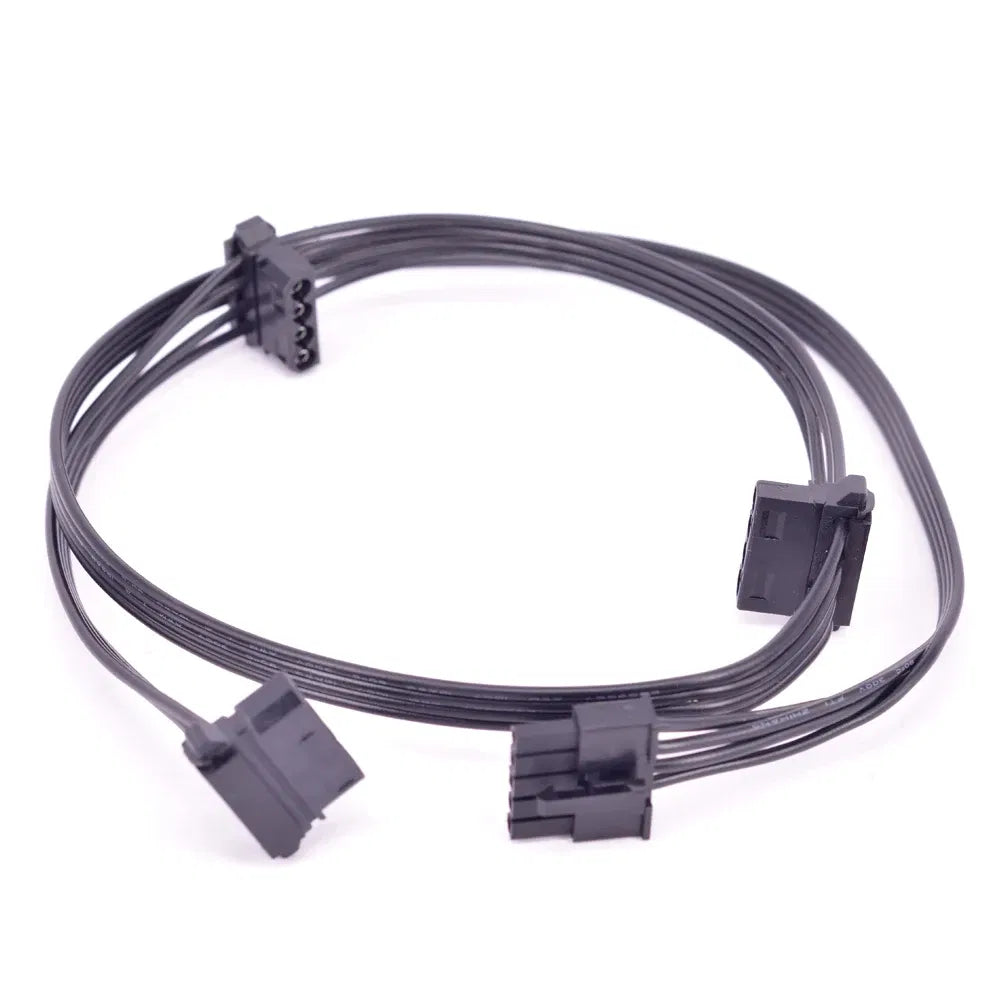 Color: Orange, Cable length: Other - For Cooler Master MWE Gold 750 650 550 Full Modular PSU PCIe 6Pin to 8Pin 6+2 Pin 5Pin Peripheral 4Pin SATA Power Supply Cable
