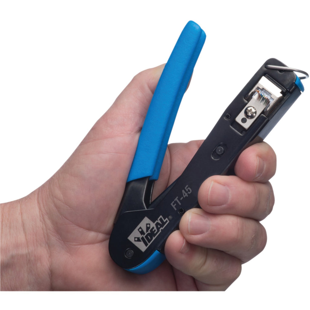 IDEAL 30-495 FT-45 Feed-Thru Mod Plug Crimp Tool