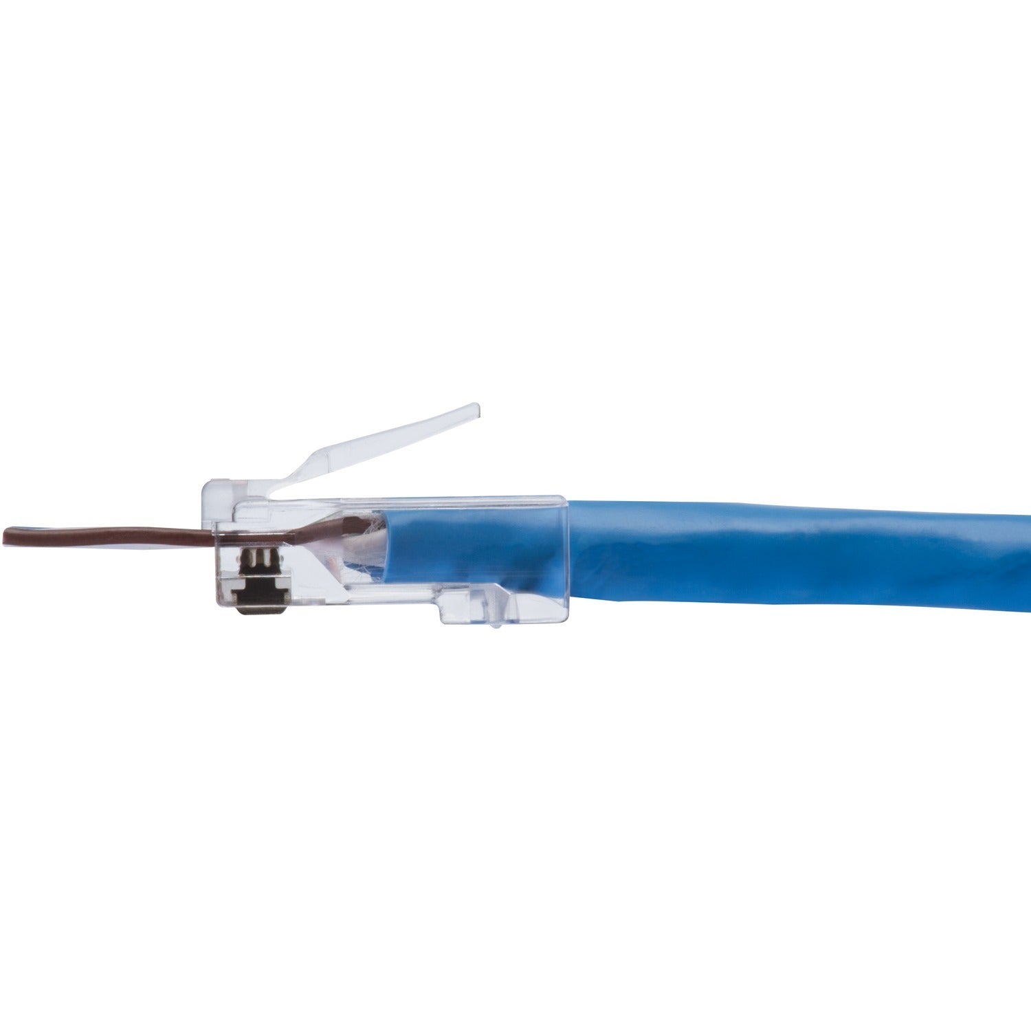 IDEAL 85-376 CAT-6 Feed-Thru RJ45 Mod Plugs (50 pk)