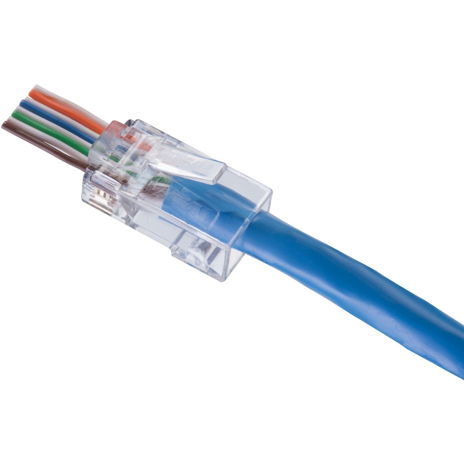 IDEAL 85-376 CAT-6 Feed-Thru RJ45 Mod Plugs (50 pk)