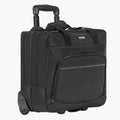Rolling Laptop Bag, Fits Up to 15.6 Inch Laptop, Wheeled Briefcase, Roller Computer Tote Bag with Wheels & Telescoping Handle, Laptop Case for Work Travel Business Office, Women & Men (Black)