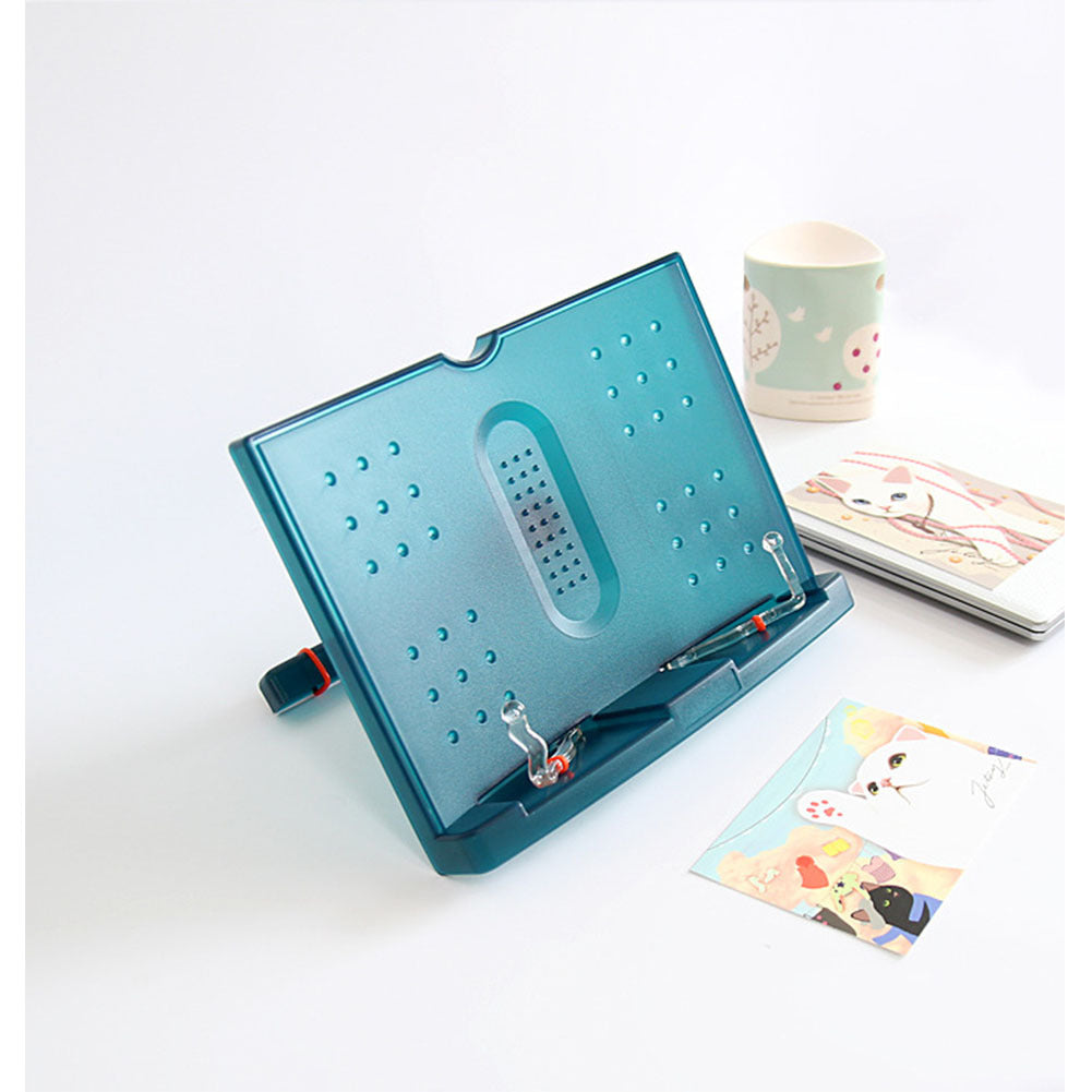 Fashion Portable Adjustable Music Cook Book Document Reading Desk Stand Holder Bookstand