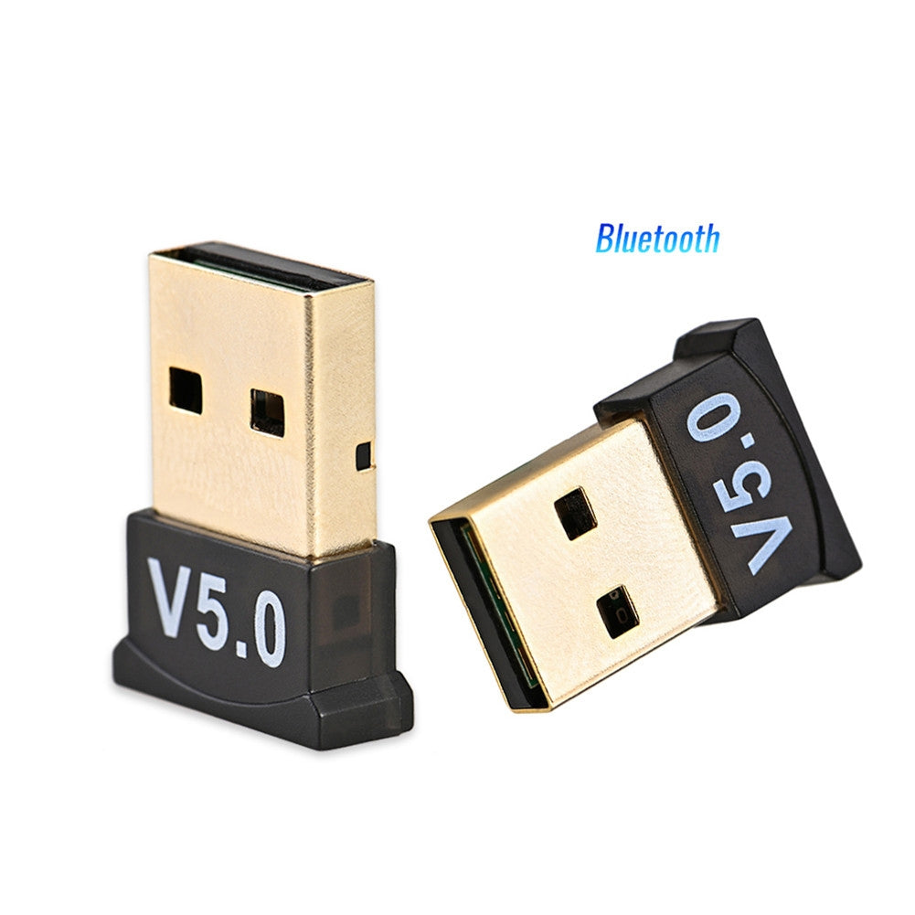 5.0 Bluetooth Adapter Usb Wireless Audio Music Stereo Adapter Dongle Receiver For Tv Pc V5.0