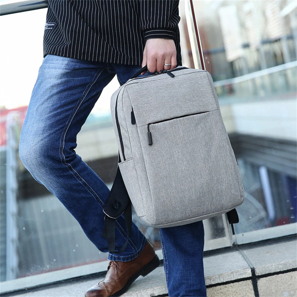 15.6 Inch Men Women Waterproof Laptop  Backpack Multifunctional Large Capacity Usb Charging Case Laptop Bag For Work Travel black