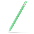Silicone Case Compatible For Ipencil 2nd Generation Anti-lost Anti-scratch Protective Cover Sleeve Pencil Cap Matcha green