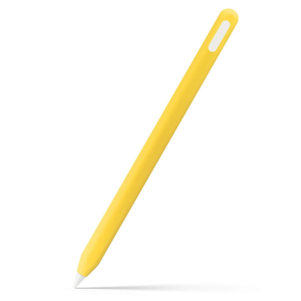 Silicone Case Compatible For Ipencil 2nd Generation Anti-lost Anti-scratch Protective Cover Sleeve Pencil Cap pink