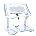 Foldable Tablet Cooling Stand Portable Height Adjustable Radiator Silver