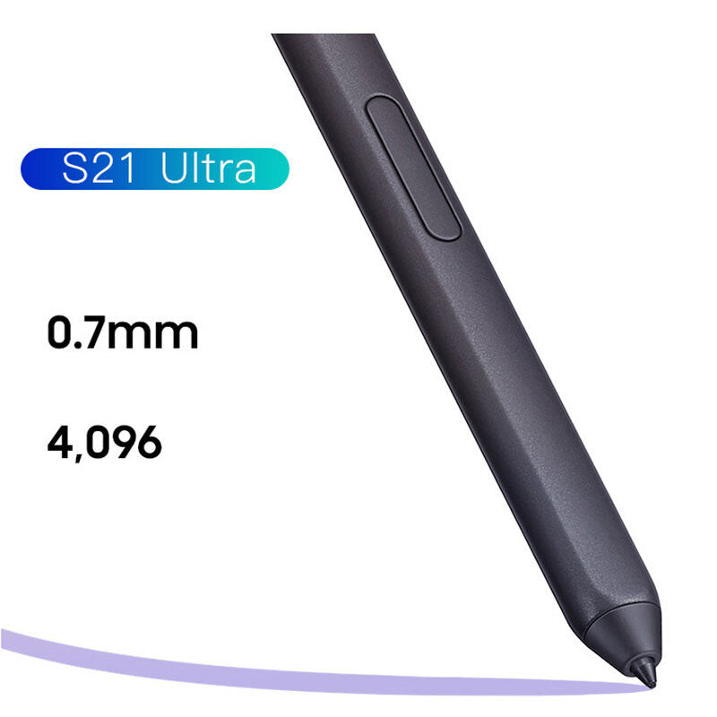 Stylus Pen Touch-screen Active Stylus Without Bluetooth Compatible For Galaxy S21 Ultra S21u G9980 G998u black