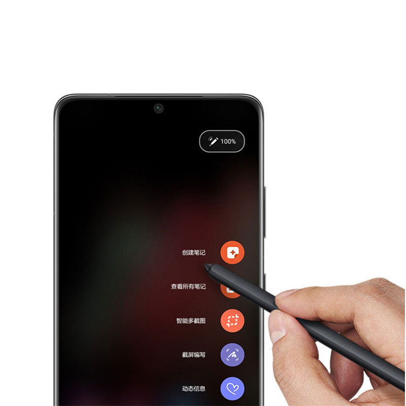 Stylus Pen Touch-screen Active Stylus Without Bluetooth Compatible For Galaxy S21 Ultra S21u G9980 G998u black