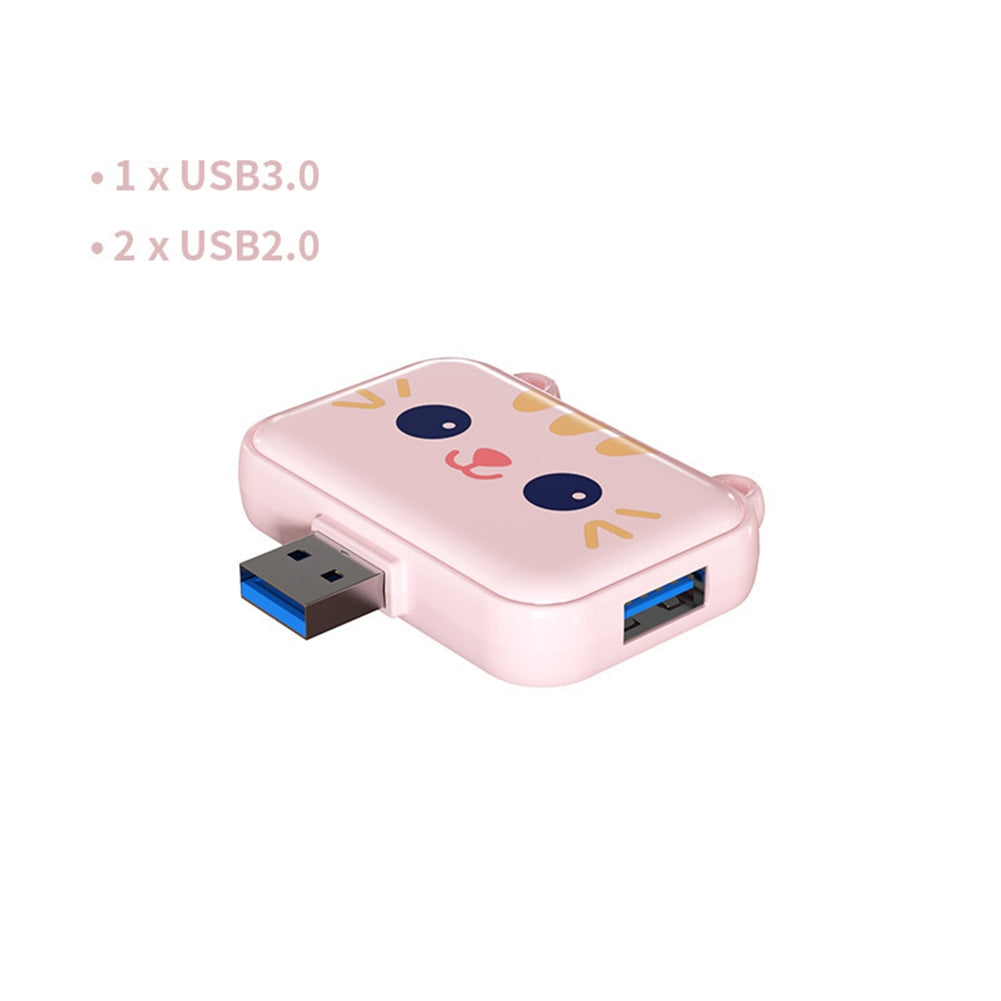 3-In-1 Usb Hub Usb3.1 Type-c Docking Station Plug-play Multi Splitter Adapter Dock For Ipad Tablet White 3C