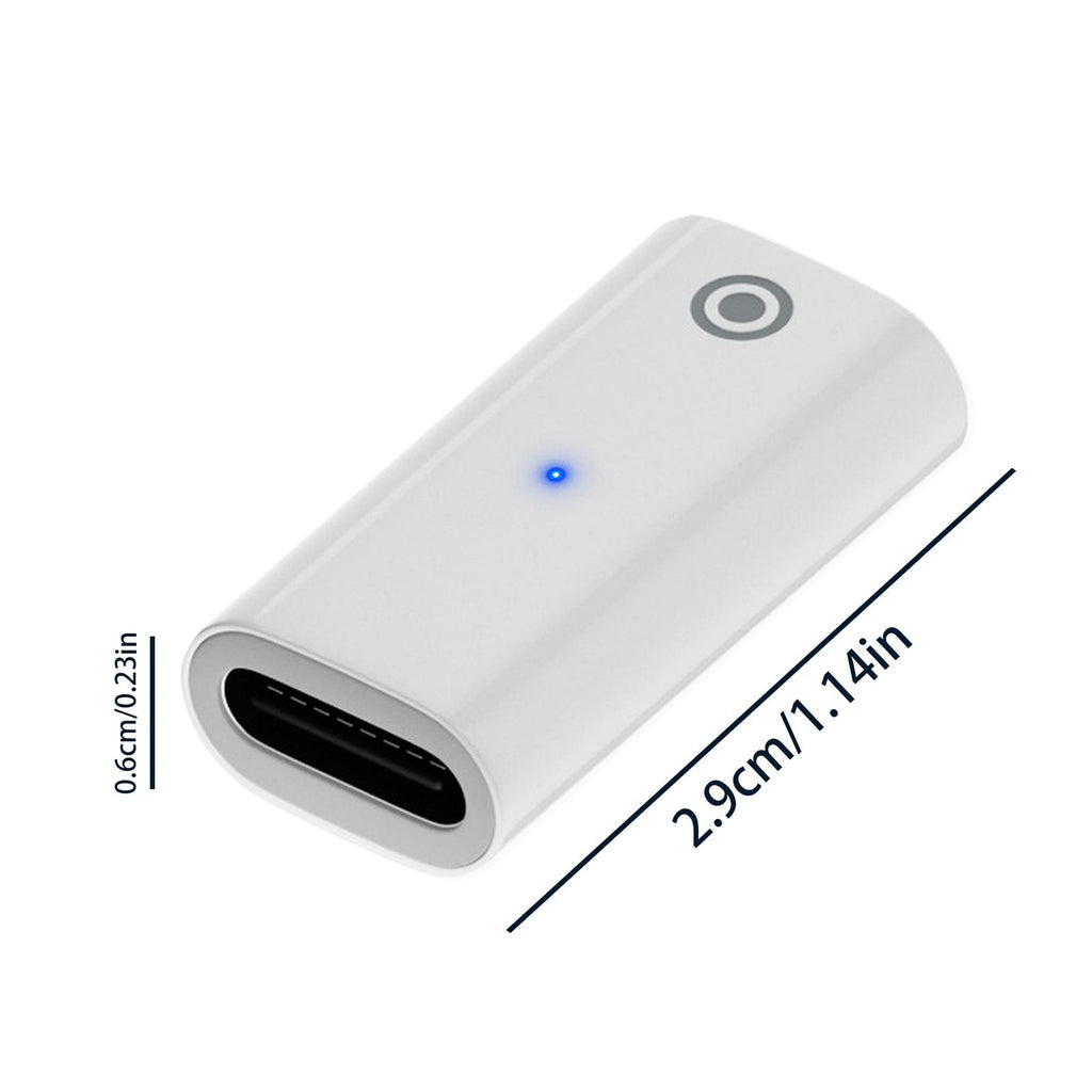 Stylus Charging Adapter Converter Charging Extension Adapter With Indication Light Compatible For Ipencil 1st to compatible for IOS female