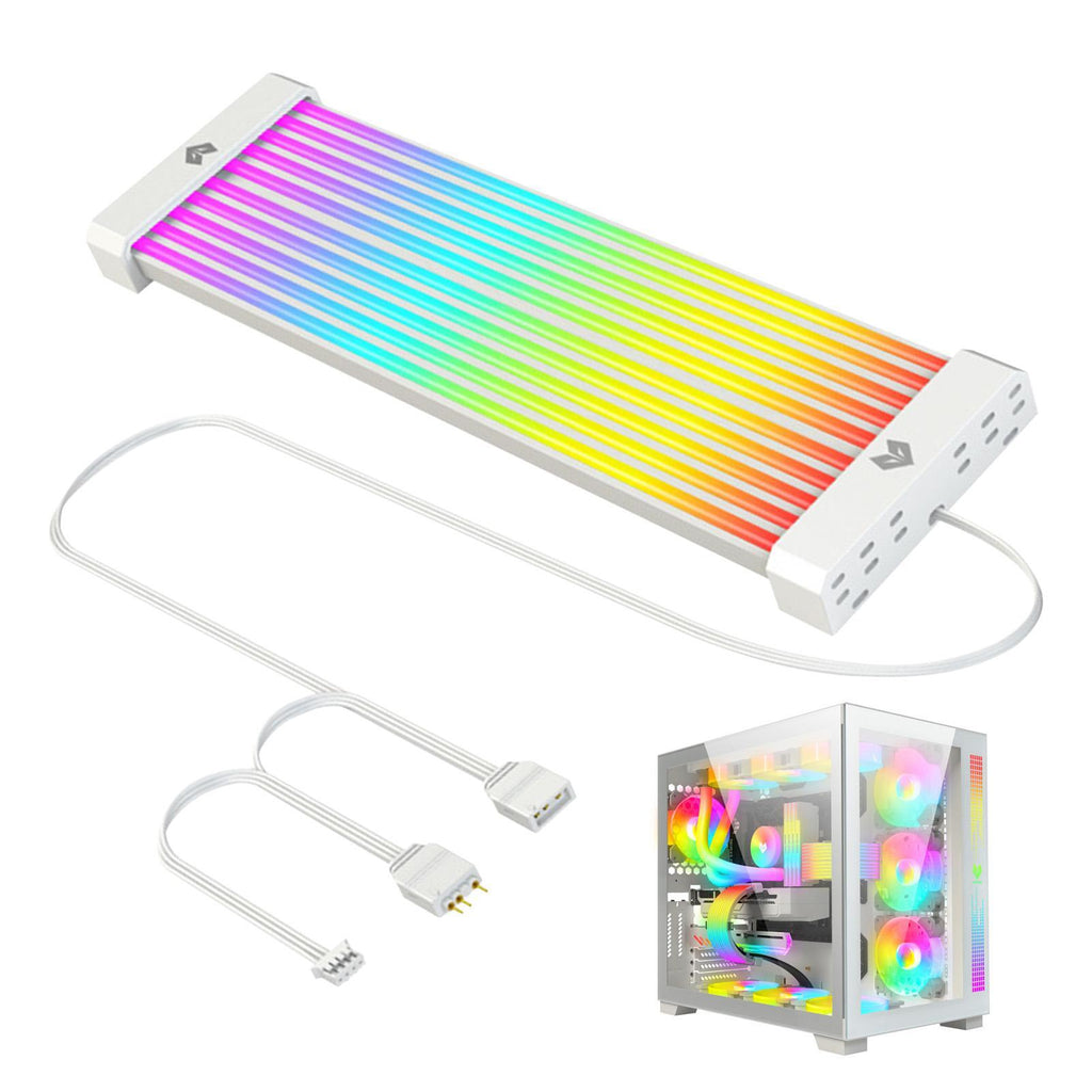 Al200 Flexible Light Bar Argb Neon Line Computer Motherboard Graphics Card Luminous for 24p or 3x8p