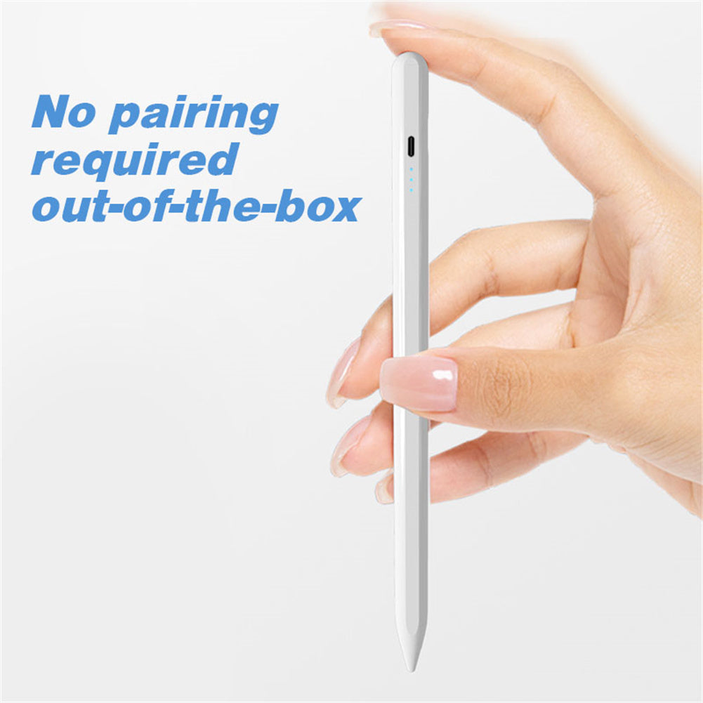 P1 Capacitive Stlus Touch Screen Pen Smart Stylus Compatible For Ipad Tablet Active Universal Drawing Pen White