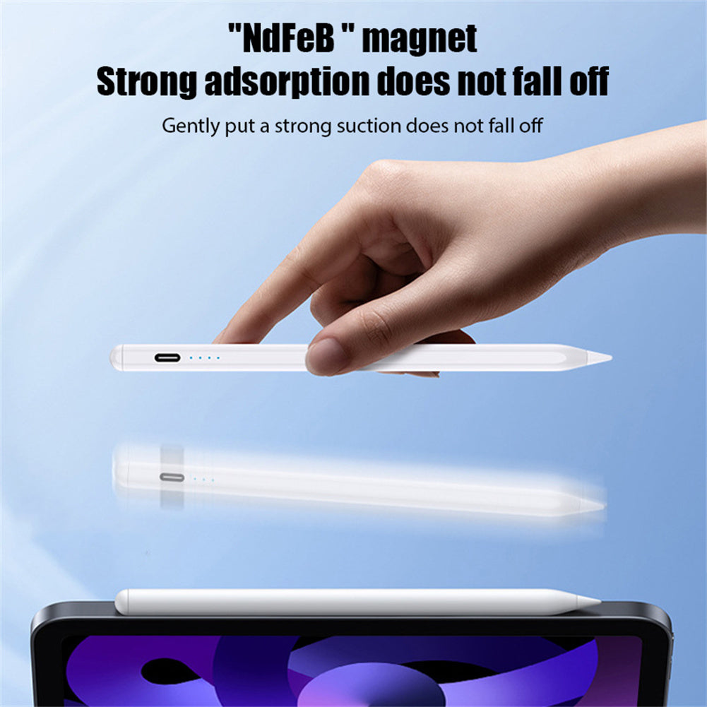 Stylus Pen Faster Charge StylusOne-touch Connection Stylus Pens Universal Stylist Pens For Most Capacitive Touch Screens White