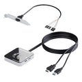 Button Switch Desktop PC Computer Case Power Supply On/Off Reset Push With 113cm/117cm Cable For Home Office Internet Store KG-03