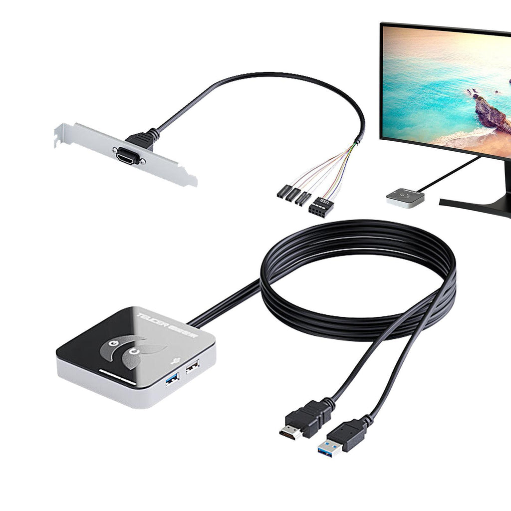 Button Switch Desktop PC Computer Case Power Supply On/Off Reset Push With 113cm/117cm Cable For Home Office Internet Store KG-03