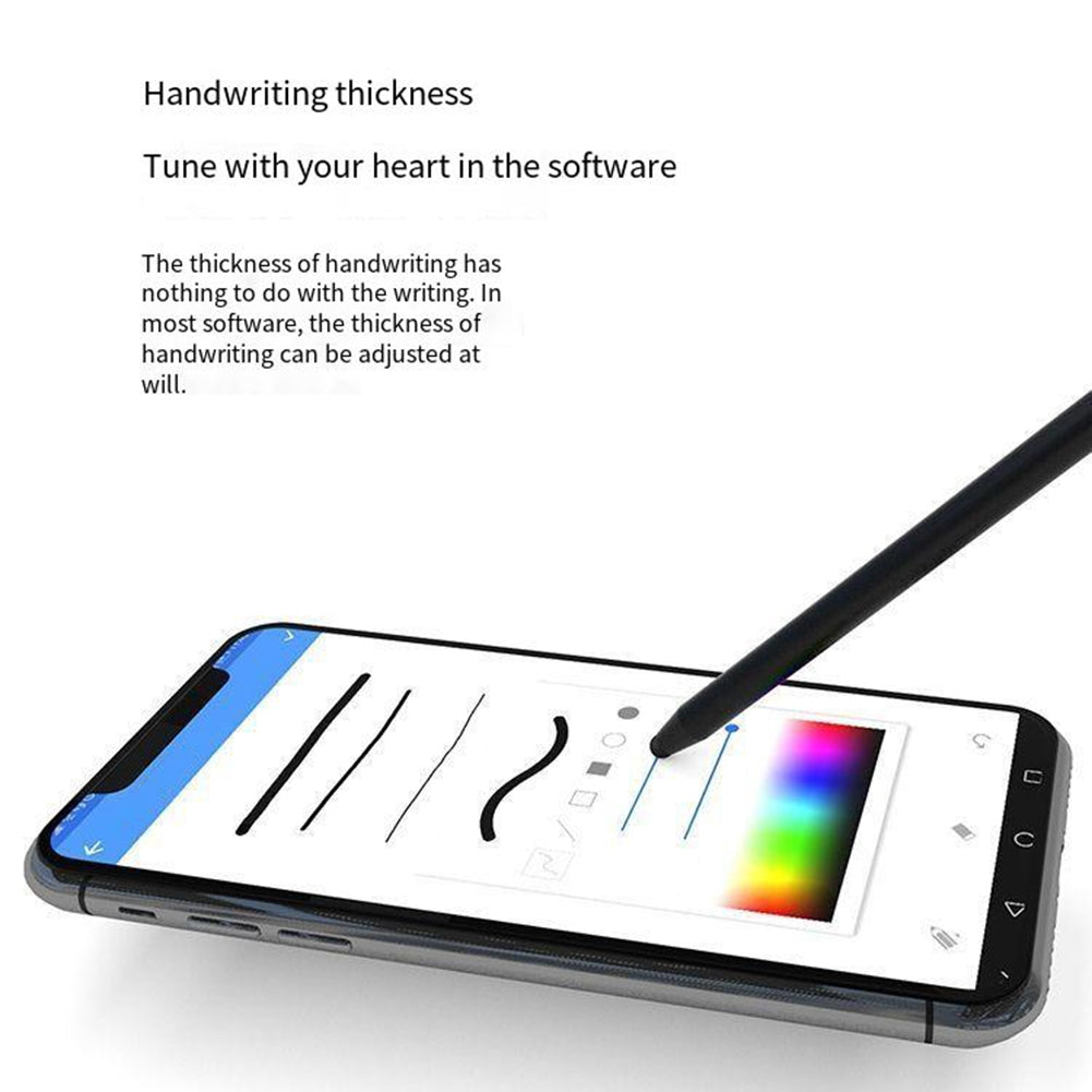 Stylus Pen Both Ends Workable Capacitive Pens Digital Stylish Pen Pencil For Most Capacitive Touch Screens red