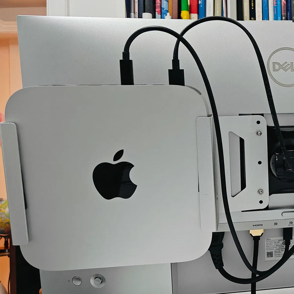 Color: Yellow, Ships From: CHINA - Hang Macmini behind the monitor support monut Macmini under desk vesa extension