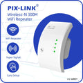 Plug Type: EU Plug - PIX-LINK WR01 Wireless WiFi Repeater Wifi Extender Ultraboost Wifi Amplifier Long Range Repiter 300M Wi-Fi Booster Access Point