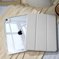 Color: GRAY, Size: 12.4 - For 2025 iPad Air 11 Case iPad 10th Generation  11th A16  9th  Cover Gen  iPad Pro11 4 5 10.9in 12.9 M2 M3 M4 Pencil Holder Case