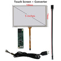 Color: Green - 3.5/4.3/5/6.2/7/8/9/10.1 Inch Raspberry Pi Industrial Equipment PC Car Resistance Digitizer Touch Screen Panel USB Driver Board