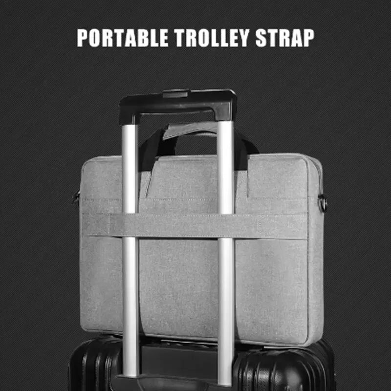Size: 13", Color: Black - Business Laptop Bag Case Shoulder Tote Bag Notebook Bag Briefcase For 13 15 17 Inch Macbook Air Pro HP Huawei Asus Dell