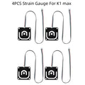 4PCS For Creality K1 MAX Strain Gauge _34x34_928DAD-240-Electrophoretic Hole Exposure White - Temperature Resistant Wire