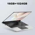 Color: SKY BLUE, Ships From: CHINA - Top Laptop Computer Windows 11 Pro Ultra Slim Notebook 14.1 Inch Intel Pentium N3700 16GB 1024GB Office Study PC Computer