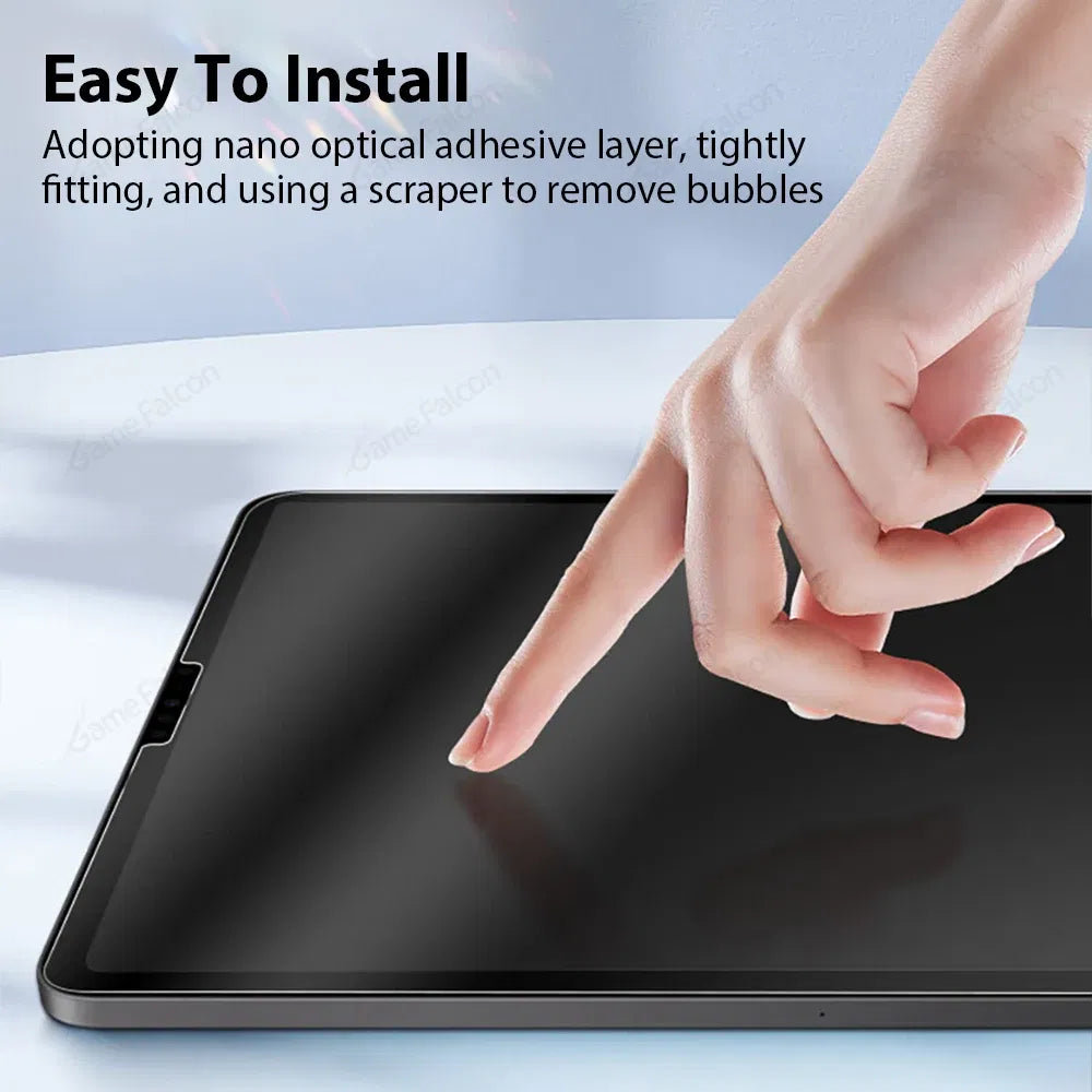 Color: Ivory - Like Paper Film For iPad Pro 13 11 12.9 6th M4 M2 10 9 9th 10th Generation 10.9 Air 5 4 3 Mini 6 10.2 Screen Protector Paperfeel