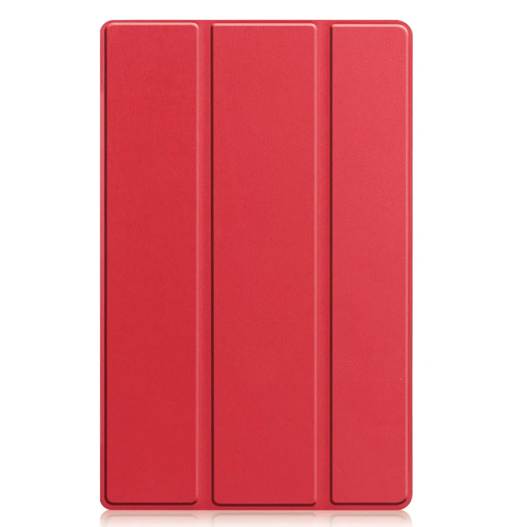 Color: Beige, Size: Thirteen, Ships From: CHINA - For Lenovo Tab M10 HD 2nd Gen Case TB-X306F X306X Tri-Fold Stand Wake/Sleep Magnetic Protective Shell  PU Leather Tablet Cover
