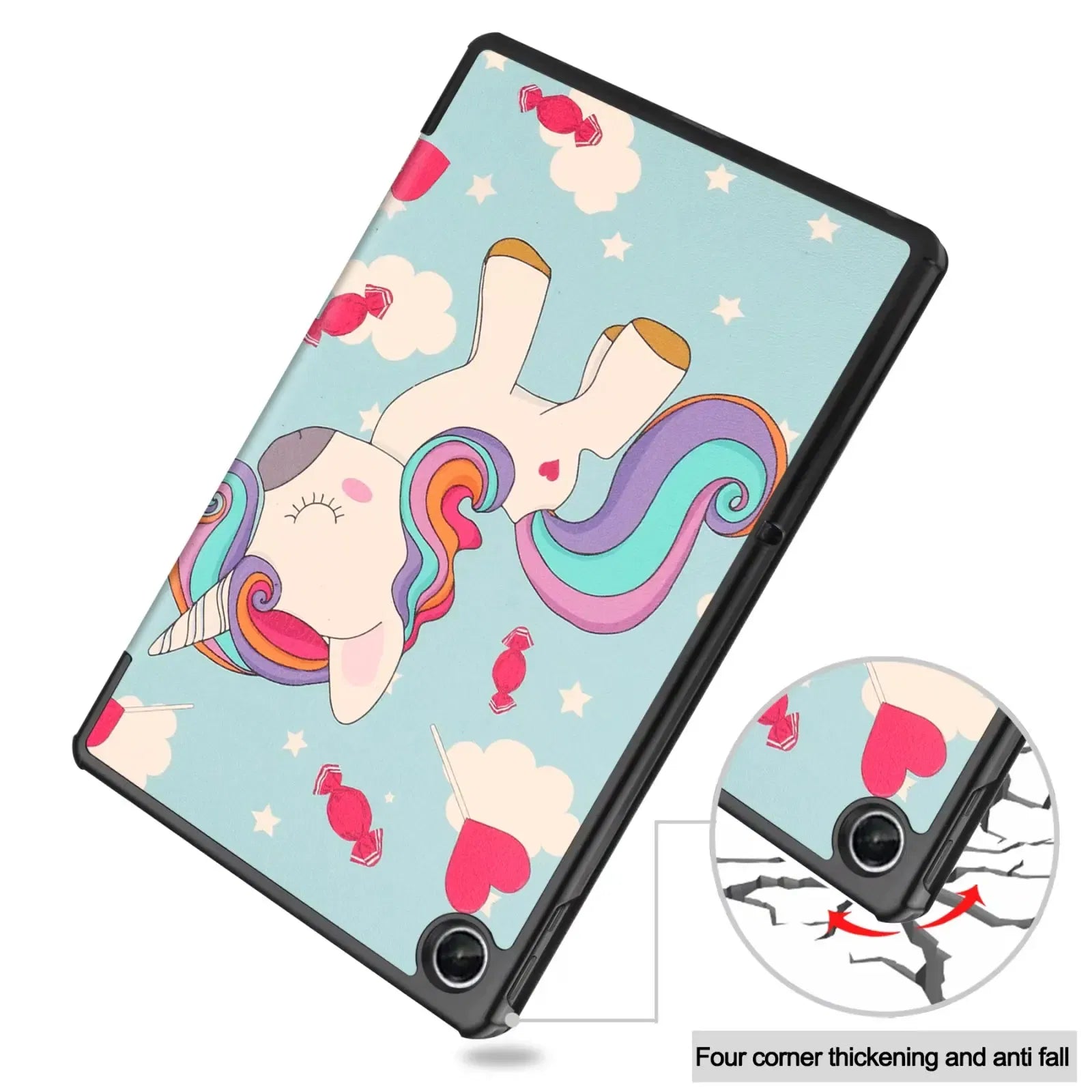 Color: Coffee, Size: Thirteen, Ships From: CHINA - For Lenovo Tab M10 HD 2nd Gen Case TB-X306F X306X Tri-Fold Stand Wake/Sleep Magnetic Protective Shell  PU Leather Tablet Cover