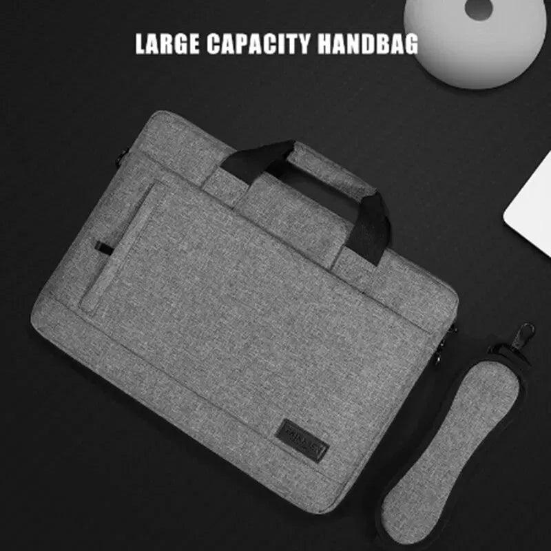 Size: 13", Color: Black - Business Laptop Bag Case Shoulder Tote Bag Notebook Bag Briefcase For 13 15 17 Inch Macbook Air Pro HP Huawei Asus Dell