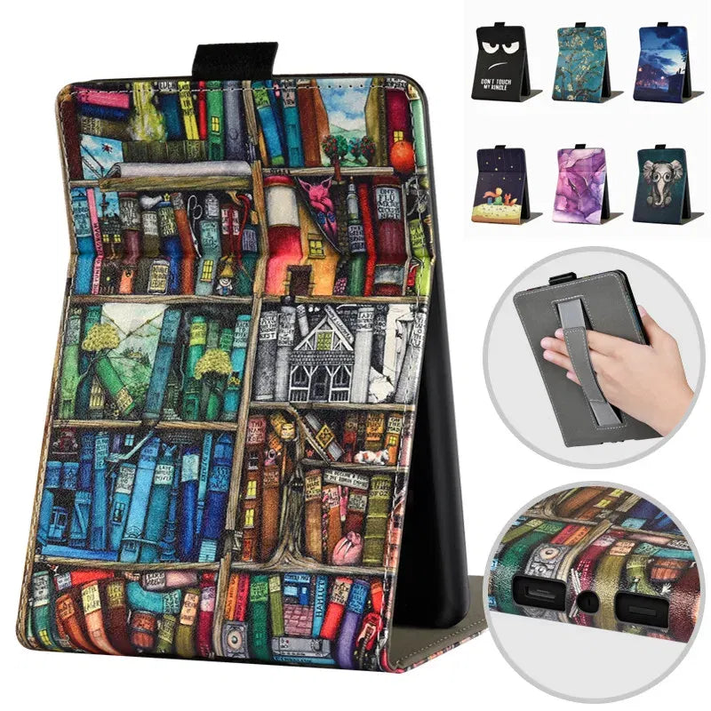 Color: Yellow, Size: 12.4 - Cute Smart Case for 6.8' 6'' Kindle Paperwhite Signature 11th Generation Edition 12th 2024 7'' 7th 10th 6th M2L4EK RS23CV Cover