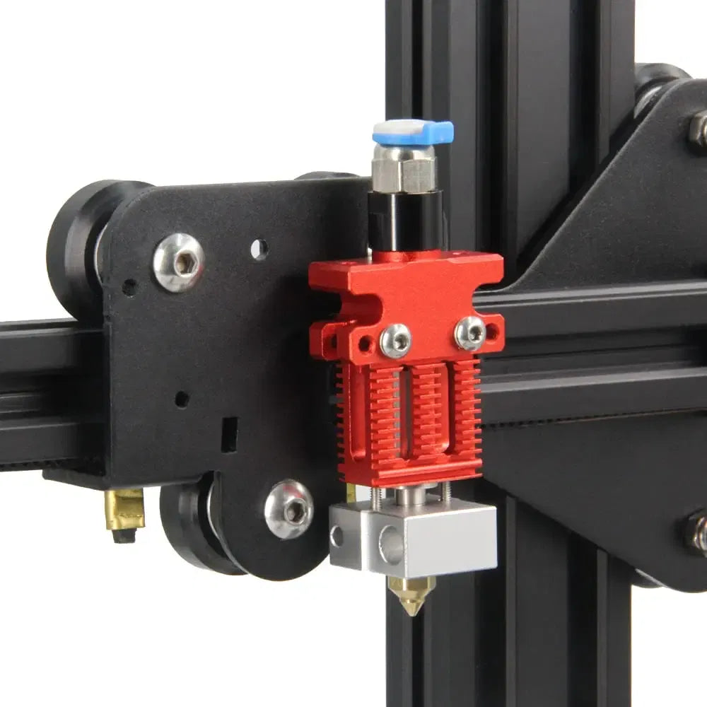 Color: Orange - CR-6 SE 3D Printer Extruder Hotend Kit All Metal Extrusion Assembled Extruder 3D Printer Parts for Creality CR-6 SE 3D Printer