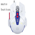 Color: Blue - INPHIC W9 Wired Gaming Mouse Adjustable 4 Levels 8800DPI E-sports Macro Breathing Lighting Effect Ergonomics PUBG CF LOL