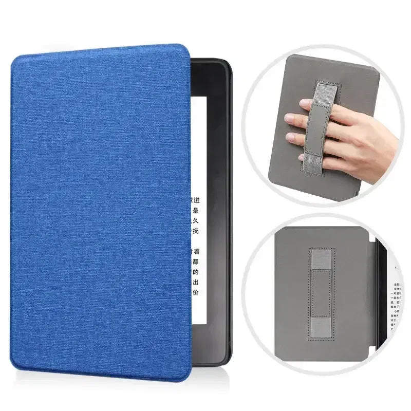 Color: Khaki, Size: EIGHTEEN - Handle Case for Kindle Paperwhite 2022 2021 Pouch 1 2 3 4 5 6 7 8 9 10th 11th Generation 6/6.8 Inch 2019 2018 Protective Cover