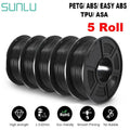 Color: glowing red, Ships From: CHINA - Top 3D Filament PETG/EASY ABS/TPU/ASA Filamnet 1.75mm 5Roll 1KG(TPU 0.5KG/Roll) 3D Printer Filament for 3D Printer