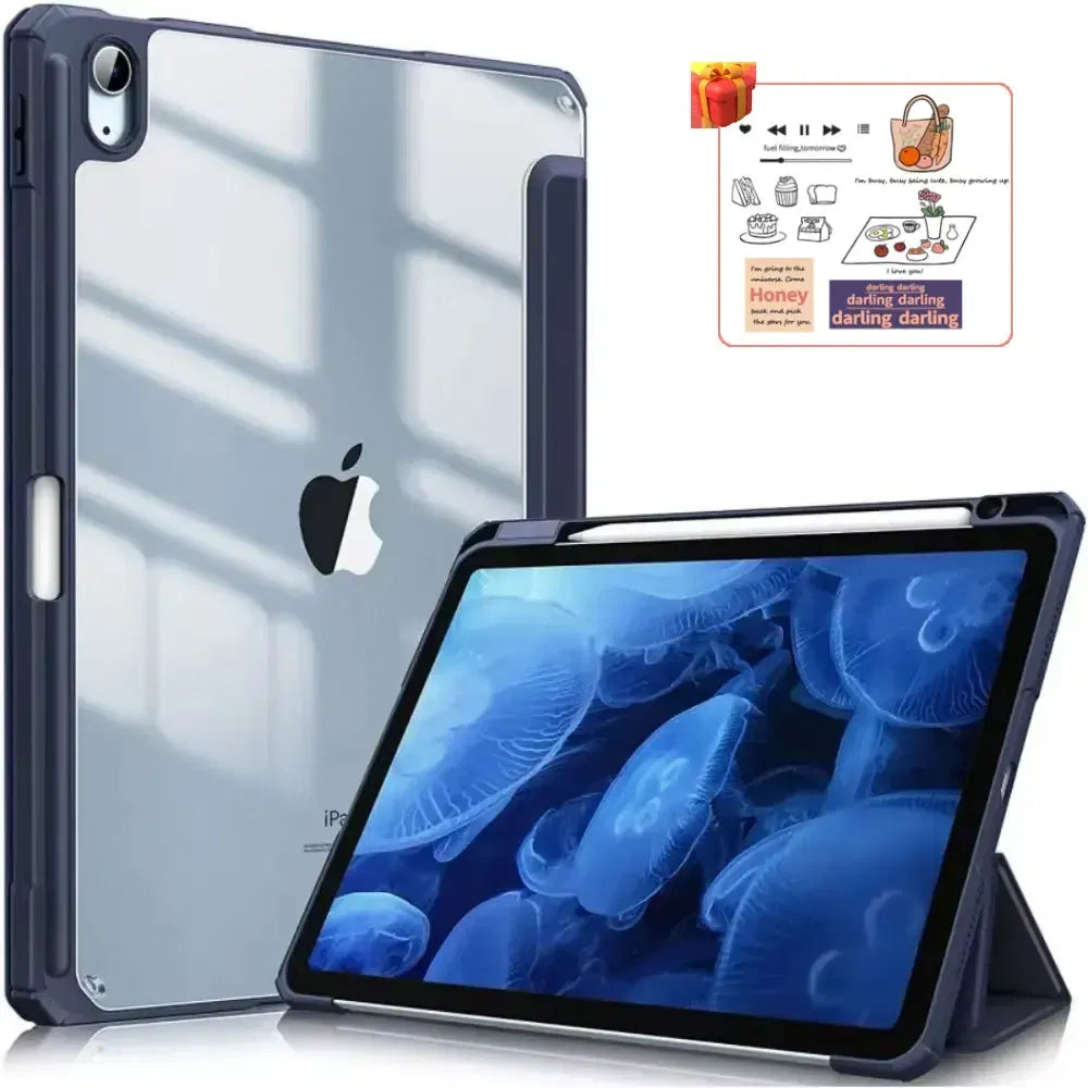 Color: green, Size: seventeen - For ipad 10th generation case iPad Air 11 inch M2 Air 6 Air 5 4th 10.9 Pro 11 M4 Air13 M2 mini 7 6 10.2 7 8 9th Pro 11 12.9 case