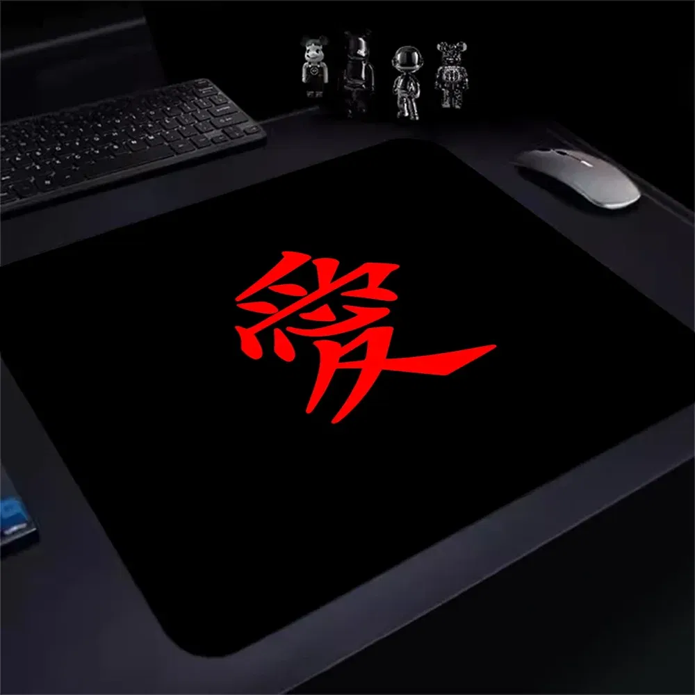 Color: WHITE, Size: 60x30 cm - E-Sports Mousepad Premium Locking Edge Mouse Mat Chinese Character "Love" Speed Mouse Pad 450x400MM Ultrafine Surface Desk Mat
