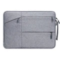 Color: Beige, Size: 14Inches 350mm - Laptop Handbag Sleeve Case 12 13 14 15 16 inch For HP DELL Notebook Bag Carrying Bag Macbook Air Pro 15.4 15.6 Protective Cases