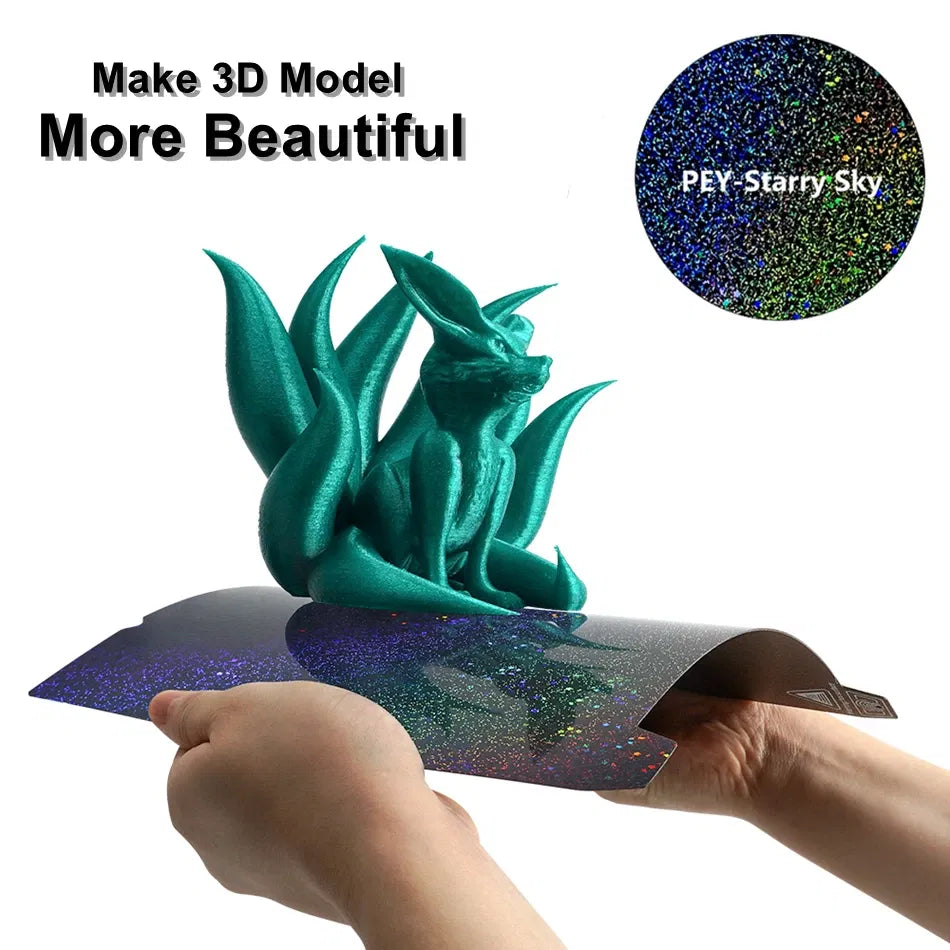 Color: Green, Size: 2.25mm - K1C 235x235 Bed 310x315 Build Plate For Creality K1 Max K1 Pei Plate Ender 3 S1 Spring Steel Magnetic Pei Sheet Pey Build Plate