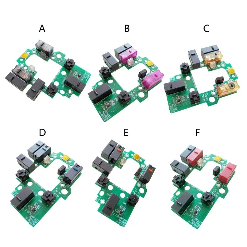 Color: Beige - for Logitech G502 Lightspeed Wireless Mouse Repair Parts 8.0 Mouse Upper Motherboard Micro Button Key Board 594A