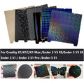 Color: PURPLE, Size: 2.2mm - Upgrade Pet Bed For Creality K1 K1 Max K1C Ender-3 S1 Pro Magnetic Plate Ender-5 S1 Reality Bed Reality K1 Bulid Plate Pei Sheet
