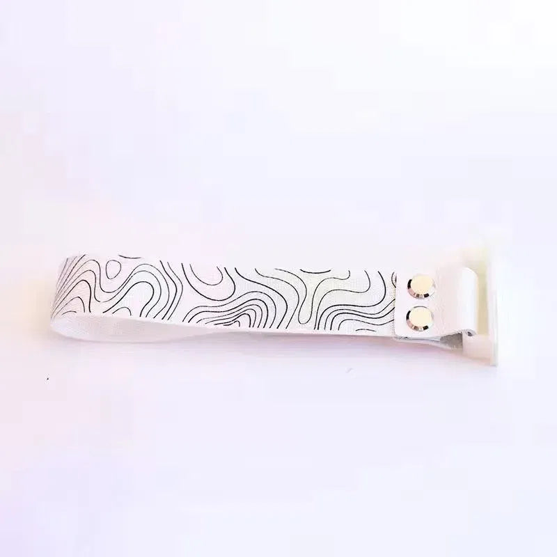 Color: BROWN - Keyboard Ribbon Mechanical Keyboard Strap Customization Magnetic Axis Keyboard Strap Wooting Atk68 Drunkdeer Looting Decor