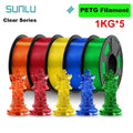 Color: Glowing Yellow, Ships From: CHINA - Top 5KG 3D PLA/PETG/PLA PLUS/Clear Filament 1.75mm 5Roll 1KG 3D Printer Neatly Wound 3D Filament for 3D Printer& 3D Pen
