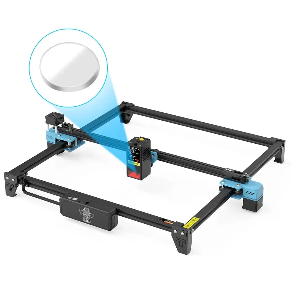Color: black, Size: 2.2mm, Ships From: CHINA - Twotrees For TTS Pro TTS-55 TTS-10 TTS-20 TS2 Series Replacement Lens Laser Engraving Machine Lenses Laser Lens