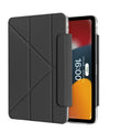 Color: black, Size: nine - Case Magnetic for iPad Air 11 Cover iPad Air 4 5 10th 10.9 9.7 7th 8th 9th Gen 10.2 3 pro 10.5 11 With Y-Shaped Fold Clasp Funda